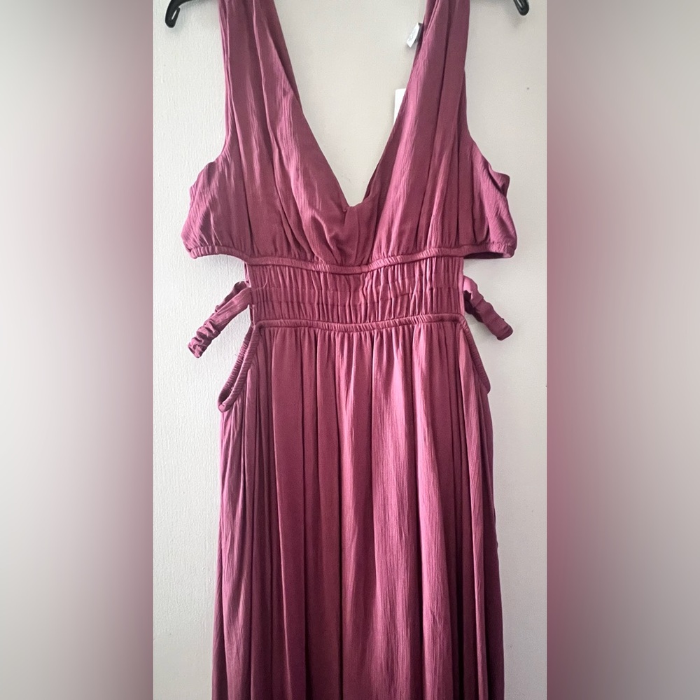 Rue21 Mauve Off-Shoulder Maxi Dress - Picture 2 of 5
